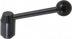 J.W. Winco - 1/2-13, 0.91" Hub Diam, Steel Tapped Insert Adjustable Clamping Handle - Exact Tooling
