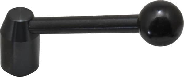 J.W. Winco - M12 x 1.75, 19mm Hub Diam, Steel Tapped Insert Adjustable Clamping Handle - Exact Tooling