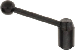 J.W. Winco - M20 x 2.5, 28mm Hub Diam, Steel Tapped Insert Adjustable Clamping Handle - Exact Tooling