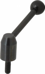 J.W. Winco - 5/16-18, 0.53" Hub Diam, Steel Threaded Stud Adjustable Clamping Handle - Exact Tooling