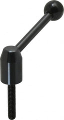 J.W. Winco - 5/16-18, 0.53" Hub Diam, Steel Threaded Stud Adjustable Clamping Handle - Exact Tooling