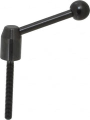 J.W. Winco - 5/16-18, 0.53" Hub Diam, Steel Threaded Stud Adjustable Clamping Handle - Exact Tooling
