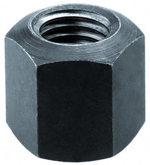 Gibraltar - M16, Steel, Black Phosphate Coated, Right Hand Spherical Fixture Nut - 24mm Wide Across Flats, 24mm High, 22mm Radius - Exact Tooling