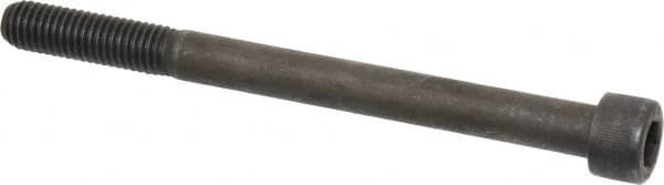 Value Collection - M10x1.50 Metric Coarse Hex Socket Drive, Socket Cap Screw - Grade 12.9 Alloy Steel, Black Oxide Finish, Partially Threaded, 120mm Length Under Head - Exact Tooling