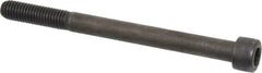 Value Collection - M10x1.50 Metric Coarse Hex Socket Drive, Socket Cap Screw - Grade 12.9 Alloy Steel, Black Oxide Finish, Partially Threaded, 120mm Length Under Head - Exact Tooling