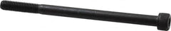 Value Collection - M8x1.25 Metric Coarse Hex Socket Drive, Socket Cap Screw - Grade 12.9 Alloy Steel, Black Oxide Finish, Partially Threaded, 120mm Length Under Head - Exact Tooling