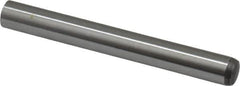 Value Collection - 8mm Diam x 70mm Pin Length Alloy Steel Standard Dowel Pin - C 58-62 Hardness, 23,700 Lb Breaking Strength, 1 Rounded End - Exact Tooling