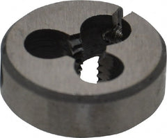 Interstate - #10-24 UNC High Speed Steel Round Adjustable Die - Exact Tooling