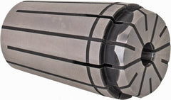 Kennametal - TG/PG 100 8mm Coolant Single Angle Collet - 8mm TIR, 60.33mm OAL, 8mm Overall Diam - Exact Tooling