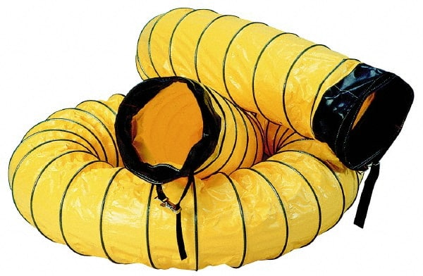AIR Systems - Ventilation Ducting, Vents & Fittings; Length (Feet): 25.0 ; Connector Type: Bell Cuff & Buckle ; Duct Type: Hose ; Overall Length: 25.0 ; For Use With: Air Systems Confined Space Ventilation Blowers ; Length (Inch): 25.0 - Exact Tooling