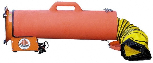 AIR Systems - Blower & Fan Kits; Type: Axial Blower Kit ; Type of Power: Electrical (AC) ; Inlet/Outlet Size (Inch): 8 ; Cubic Feet per Minute (CFM): 890.00 ; Explosion Proof: No ; Duct Material: Polyethylene - Exact Tooling