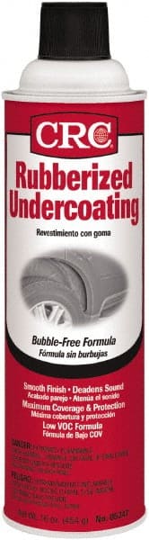 CRC - 20 oz Black Automotive Rubberized Coating - Comes in Can - Exact Tooling