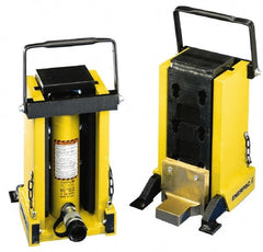 Enerpac - 20 Ton, 6.18" Stroke, 32 Cu In Oil Capacity, Portable Hydraulic Machine Lift Cylinder - 32 Cu In Oil Capacity - Exact Tooling