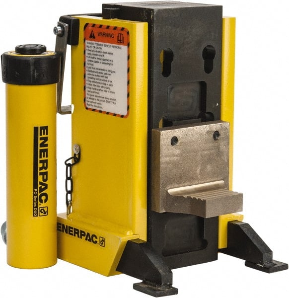 Enerpac - 8.5 Ton, 5.39" Stroke, 13.7 Cu In Oil Capacity, Portable Hydraulic Machine Lift Cylinder - 13.7 Cu In Oil Capacity - Exact Tooling