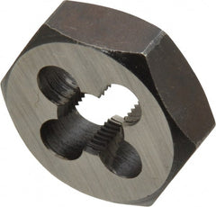 Interstate - 1/8-27 NPT Thread, Hex Pipe Die - Carbon Steel - Exact Tooling