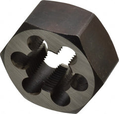 Interstate - 3/4-14 NPT Thread, Hex Pipe Die - Carbon Steel - Exact Tooling