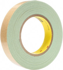 3M - 2" Wide x 10 Yd Long Green Rubber Masking Tape - Series 500 - Exact Tooling