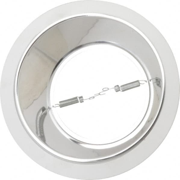 Cooper Lighting - 7-1/4 Inch Wide, White Reflector Fixture Trim - H27ICAT, H27ICT, H27RICT, H27T, H7ICAT, H7ICT, H7RICAT, H7RICT, H7RT and H7T Recessed Housing - Exact Tooling