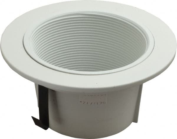 Cooper Lighting - 5-1/16 Inch Wide, Water Resistant, White Fixture Baffle Trim - Aluminum, UL/cUL Wet Location Listed - Exact Tooling