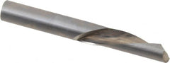 Onsrud - 3/8" Cutting Diam x 1-1/8" Length of Cut, 1 Flute, Downcut Spiral Router Bit - Uncoated, Right Hand Cut, Solid Carbide, 3" OAL x 3/8" Shank Diam, Single Edge, 22° Helix Angle - Exact Tooling