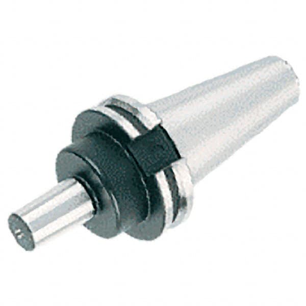 Iscar - CAT50 Outside Taper, JT33 Inside Taper, CAT to Jacobs Taper Adapter - 1-1/2" Projection, 2.752" Nose Diam - Exact Tooling