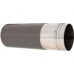 Made in USA - 2.50 m Long x 150 mm Wide x 0.1 mm Thick, Roll Shim Stock - Steel - Exact Tooling