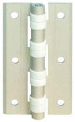 Sugatsune - 2-9/16" Long x 2-3/8" Wide x 9/64" Thick, Aluminum Cabinet Hinge - Aluminum, Aluminum Finish - Exact Tooling