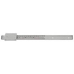 Sugatsune - Drawer Slides; Type: Linear Ball Slide ; Extension Style: Full ; Material: Stainless Steel ; Slide Length: 12 (Inch); Travel Length: 8-7/8 (Inch); Load Capacity (Lb.): 11.000 (Pounds) - Exact Tooling