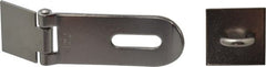 Sugatsune - 5" Long x 1-1/2" Wide, Weld-on Hasp - Stainless Steel - Exact Tooling