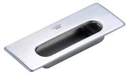 Sugatsune - 6.3125 Inch Overall Width x 2.4531 Inch Overall Height, 0.8594 Inch Recess Depth, Satin Recessed Pull - Exact Tooling