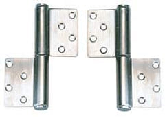 Sugatsune - 5 Inch Long x 3-9/16 Inch Wide x 1/8 Inch Thick, 304 Heavy Duty Lift-Off Hinge - Exact Tooling