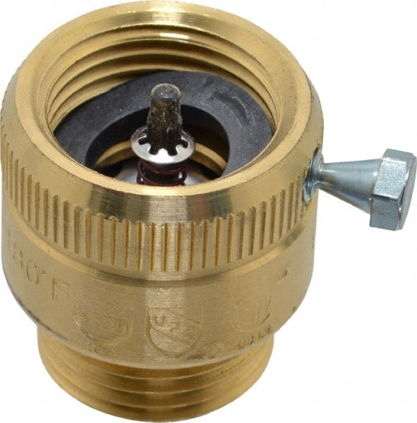 Watts - 125 Max psi, Brass, Hose Connection Vacuum Breaker - EPDM Seal, Stainless Steel Spring, FIP X Hose End Connections - Exact Tooling
