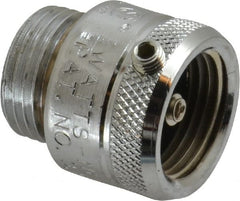 Watts - 125 Max psi, Chrome Plated Brass, Hose Connection Vacuum Breaker - EPDM Seal, Stainless Steel Spring, FIP X Hose End Connections - Exact Tooling