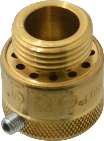 Watts - 125 Max psi, Brass, Hose Connection Vacuum Breaker - EPDM Seal, Stainless Steel Spring, FIP X Hose End Connections - Exact Tooling
