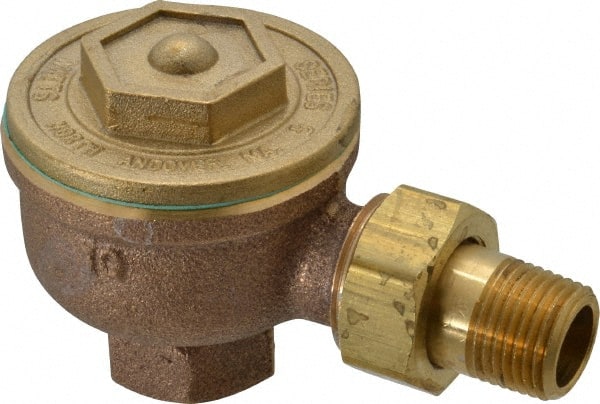 Watts - 2 Port, 1/2" Pipe, Cast Iron Thermostatic Steam Trap - 25 Max psi - Exact Tooling