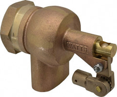 Watts - 1-1/4" Pipe, Bronze, Mechanical Float Valve - 165 psi, FPT x FPT End Connections - Exact Tooling