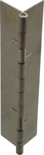 Value Collection - 5" Long x 2" Wide x 0.05" Thick, Spring Hinge - Stainless Steel - Exact Tooling