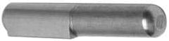 Value Collection - 7.087" Long x 0.787" Wide x 0.984" Thick, Weld On Hinge - Steel with Brass Pin - Exact Tooling