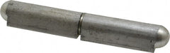 Value Collection - 5-29/32" Long x 0.787" Wide x 0.984" Thick, Weld On Hinge - Aluminum with Stainless Pin - Exact Tooling