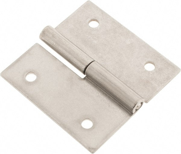 Made in USA - 2-1/2" Long x 2-1/2" Wide x 0.075" Thick, Slip Joint Hinge - Stainless Steel - Exact Tooling