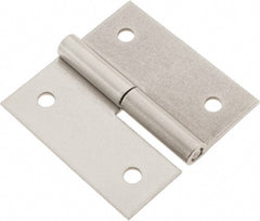 Made in USA - 3" Long x 3" Wide x 0.093" Thick, Slip Joint Hinge - Stainless Steel - Exact Tooling