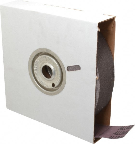 Tru-Maxx - 2" x 50 Yd 80 Grit Aluminum Oxide Cloth Roll - Medium Grade, J Weighted Backing - Exact Tooling