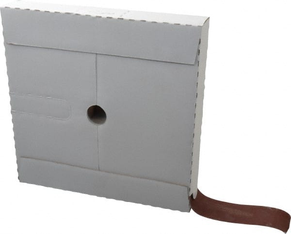 Tru-Maxx - 1-1/2" x 50 Yd 500 Grit Aluminum Oxide Cloth Roll - Super Fine Grade, J Weighted Backing - Exact Tooling