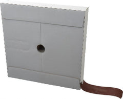 Tru-Maxx - 1-1/2" x 50 Yd 500 Grit Aluminum Oxide Cloth Roll - Super Fine Grade, J Weighted Backing - Exact Tooling