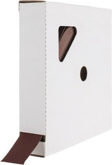 Tru-Maxx - 1-1/2" x 50 Yd 320 Grit Aluminum Oxide Cloth Roll - Extra Fine Grade, J Weighted Backing - Exact Tooling