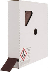 Tru-Maxx - 1-1/2" x 50 Yd 180 Grit Aluminum Oxide Cloth Roll - Very Fine Grade, J Weighted Backing - Exact Tooling