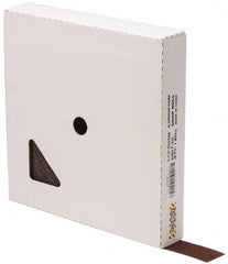 Tru-Maxx - 1-1/2" x 50 Yd 50 Grit Aluminum Oxide Cloth Roll - Coarse Grade, X Weighted Backing - Exact Tooling