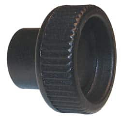 Gibraltar - M4x0.70 Knurled Shoulder Brass Thumb Screw - 14mm OAL, 20mm Head Diam x 8mm Head Height - Exact Tooling