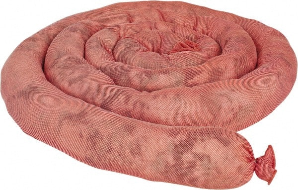 PRO-SAFE - 12 Gal, 10' Long, 3" Diam, Polypropylene Sock - Chemical & Hazmat - Exact Tooling