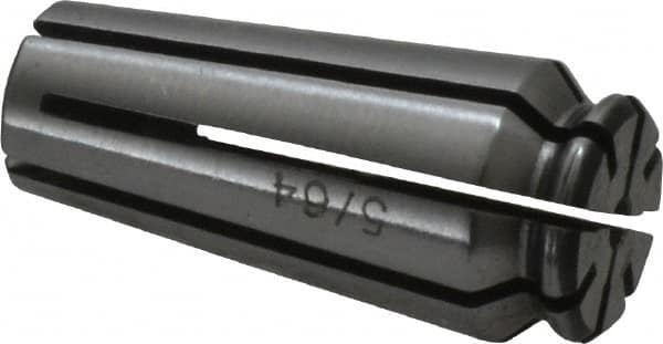 Centaur - 1/16 to 5/64 Inch Collet Capacity, Series 25 AF Collet - 0.44 Inch Overall Diameter, 1 Inch Overall Length - Exact Tooling
